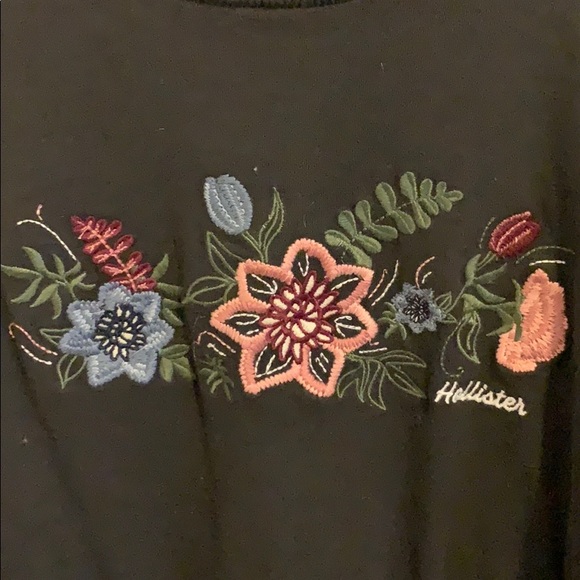 Long sleeve cropped tee - Picture 4 of 4